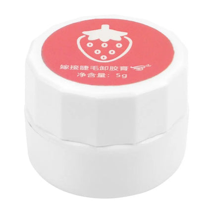 Professional Eyelash Glue Remover 5G Fruit Flavour Fragrancy Smell Remover Cream for Grafting Eyelash Extension Makeup Tools