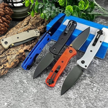 533 Nylon Fiber S30V Trekking Folding Knife Portable Equipment Fruit Knife Outdoor Survival Wilderness Camp Picnic BBQ Rescue