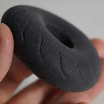 Ring on Penis,Truck Tire Thick Dick Erection Cock Rings,Ejaculation Delay Penisring Cockring Men,Ball Stretcher Sex Toys