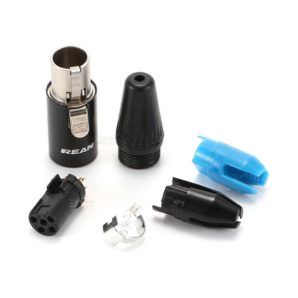 Tiny XLR Cable Connector Male Female 3 4 5 Pin Mini XLR Plug/ Male Socket RT5MP  Wireless Bodypack Headphone Microphone Jack
