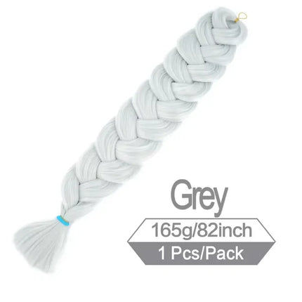 Xpression 82 Inch Synthetic Braiding Hair 165g Jumbo Braids Crochet Braid Kanekalon Hairstyle for Twist Hair Extension For Women