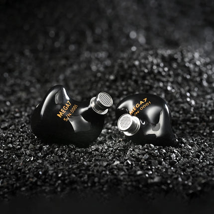 Hisenior Mega7 1DD + 6BA Hybrid Driver 2Pin 0.78mm Audiophile IEM HiFi In-ear Monitor Earphone