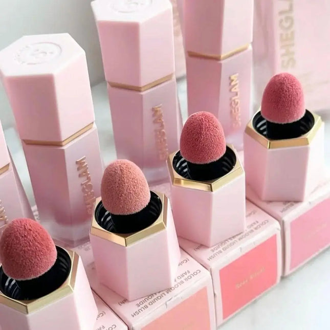 2025 HOT SHEGLAM Matte Liquid Blush Long-Lasting Korean Multi-Purpose Natural Blusher Waterproof Facial Nourishing Makeup Tool
