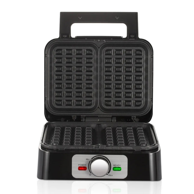 1200W Electric Waffle Maker Double Heating Temperature Adjustable Breakfast Belgian Waffle Machine Egg Cake Oven Pancake for Kid