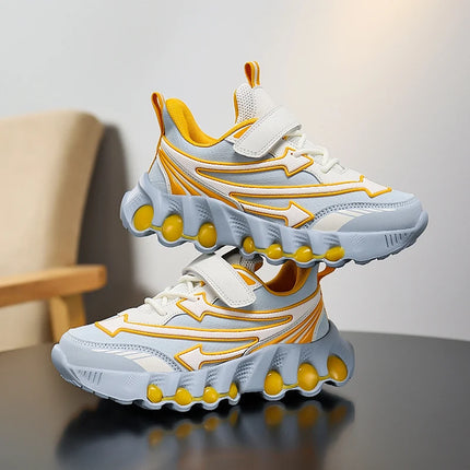 2025 Hot Selling Outdoor Anti Slip Childrens Sports Shoes Lightweight Comfortable Running Shoes Rebound Campus Casual Shoes
