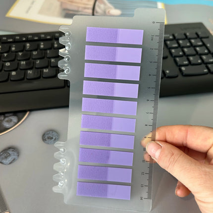 200-3200PCS Clear Sticky Notes Self-Adhesive Colorful Memo Pads for Office School Book Annotation Index Tabs Stationery