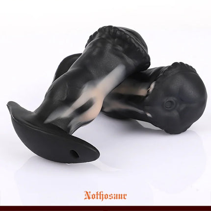 Nothosaur Soft Silicone Anal Plugs Beginner Anal Stimulator Trainer Sex Play Toy for Women Couples G-spot Massage Sex Products