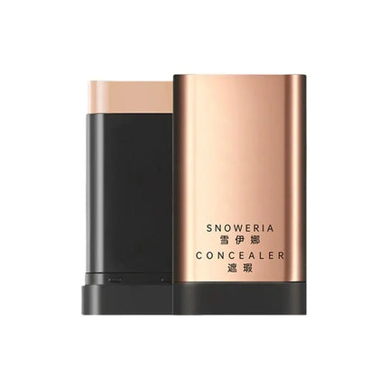 Foundation Stick High Coverage Concealer Stick With Big Brush 2 In 1 Moisturizing Face Waterproof BB Cream Korean Makeup Base