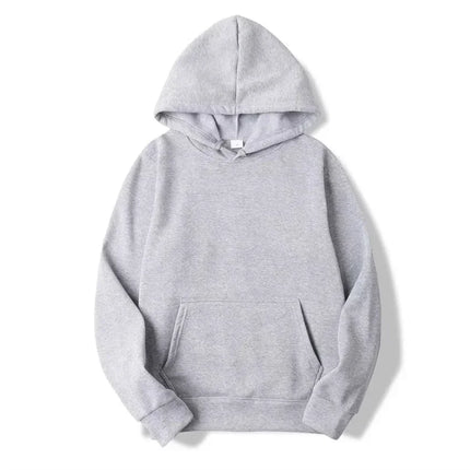 Soft and skin friendly hoodie men's solid color autumn and winter hot selling simple and comfortable sports shirt