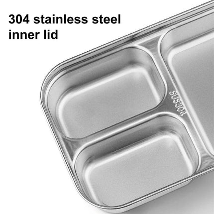12V/220V Car Electric Lunch Box Portable Food Heater Office 304 Stainless Steel Water Free Water Lunch Box Insulated Box 1000ml