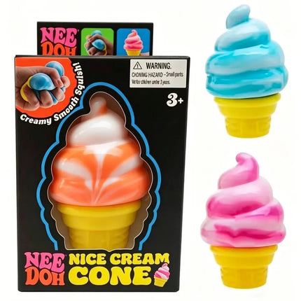 New Schylling Needoh Ice-Cream Sensory Toys Stress Relieving Blocks Pinching Relieving Puzzle Solving Venting Children Souvenir
