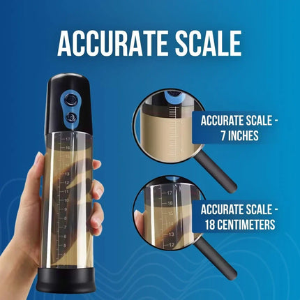 Electric Vacuum Penis Pump for Men - 18+ Automatic Sucking Enlargement Trainer, Lasting Suction Extender Adult Products Sex Toy