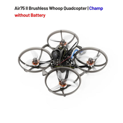 BETAFPV Air75II Brushless Whoop Quadcopter Racing Freestyle Drone ELRS 2.4G Matrix 1S 5IN1 II FC 5.8G 25mw~400mw VTX C03 Camera