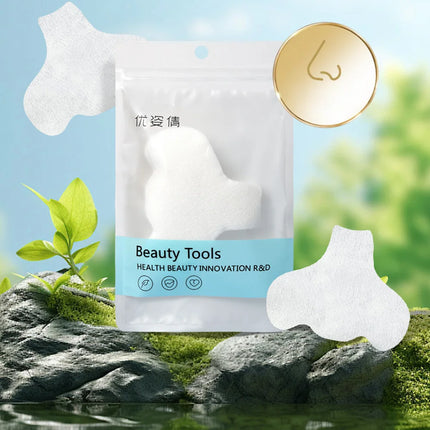 100-300PCS Blackhead Nose Mask Paper Disposable Moisturizing Blackhead Nose Mask Strips Paper Cosmetic Cotton Skin Care Stickers