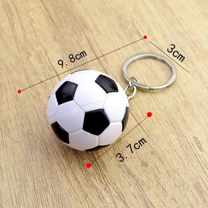 Mini Soccer Ball Keychain 3d Football Keyring for Men Women Sports Fans Bag Charm Car Key Accessory Gift 2026 New Arrival