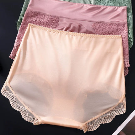 Sexy men's underwear Ice silk lingeries for man adults 18 plus cuecas masculina lace mesh cueca 3D seamless calzoncillos hombre
