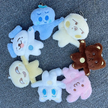 10cm KPOP Dream MARK RENJUN Jeno HAECHAN JAEMIN Chenle Jisung Cartoon Characters Plush Doll Keychain Keyring