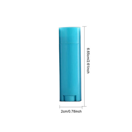 100pcs 5g Plastic Transparent Cosmetic Round Lip Balm Tubes Empty 5ml Oval Black Lipstick Tube Packaging Lip Balm Container