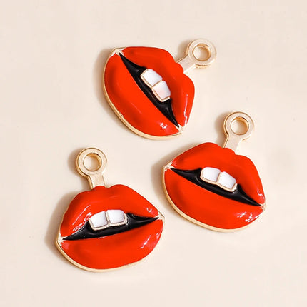 10pcs 21*24mm Fancy Pressed Powder Makeup Box Charms for Jewelry Making Accessories Lady Necklaces Earrings Pendants Keychain