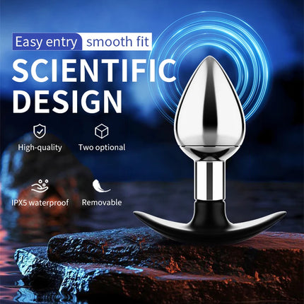 Runyu Sexy Adult Metal Anal Plug Fetish Erotic Butt Plug Penetration-anal Products But Pluk Sexy Gadgets Sex Toys for Men Women