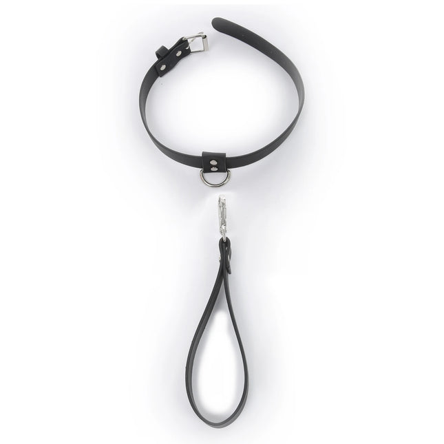 Choker Faux Leather Collar Gothic Punk Necklace Adult Couples Erotic Leash Bdsm Party Accessories