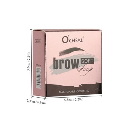 3D Eyebrow Styling Cream Waterproof Quick-drying Make up Eyebrow Sculpt Soap Natural Wild Brows Pomade Setting Gel Wax Wholesale