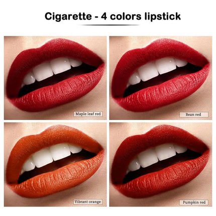 4 Colors Lana Del Rey Matte Lipstick Kits 24 Hours Long-Lasting Lip Tint Stain Set Women Waterproof Glossy Make Up Lipsticks