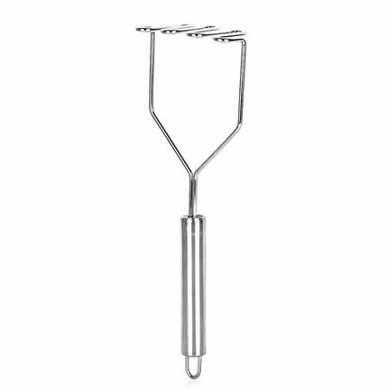 1pcs stainless steel kitchen gadget potato masher press cooking tool mashed potatoes wavy pressure Kitchen accessories