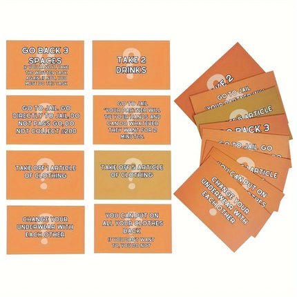 Couples Adultopoly Board Game For Sex Toys Date Night Couple Game Card Board Game Props For 1 Set Adults Sex Game Board