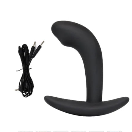 Electric Shocker Anal Butt Plug Sex Toy,Electrosex Bdsm Vagina Anus Ass Dilator,Electrostimulator Estim Buttplug Bi-Polar Toys