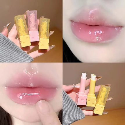Cheese Lip Balm Set Moisturizing plumps lips reduces lip lines lip care product for smooth lips