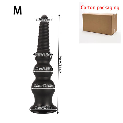 Long Big Anal Beads Butt Plug Long Butt Plug Anal Training Expansion Anal Dilator For Women Man Gay Soft Anal Massager Sex Toys