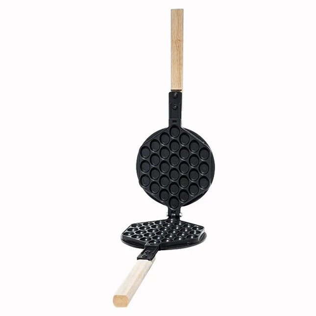Commercial Electric Egg Bubble Waffle Maker Machine Hong Kong Eggettes Waffle Iron Cake Oven Bubble Waffle Machine