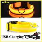 Yellow USBCharging / XXL Neck 43-62 cm / China Mainland