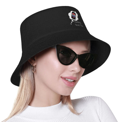 Thinking Bout You Pepsi Max Bucket Hat Panama Bob Hats Outdoor Cool Reversible For Summer Beach Fishing Unisex Fisherman Caps