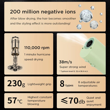 Pet Grooming Hair Dryer, High-Power, Silent, Energy-Saving, Dog Beauty Quick Drying Hair, Only Suitable For Countries With 220V
