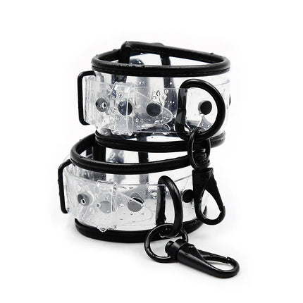 Adjustable Sex Handcuffs - Fetish Hand Shackles BDSM Binding Toys, SM Restraints Exotic Bondage Cuffs, Adult Game for Women