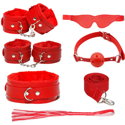 Women BDSM Sexual Couples Kit Adult Sexy Erotic Accessories Handcuffs for Men Gay Session Anal Plug Sex