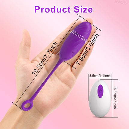 Remote Control Wearable Panties Vibrator Women Vagina Vibrator Vibrating Egg Female Masturbation Interaction Sex Toy for Couples