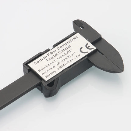 100mm 4" Measuring Tool Mini Digital Caliper Vernier Calipers LCD Display Electronic Carbon Fiber Gauge Micrometer
