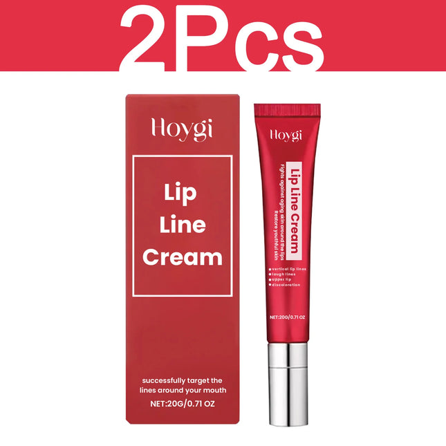 HOYGI Lip Line Cream Balm Long-lasting Hydration Prevent Cracking Reduce Lips Lines Smoothing Collagen Nourishing Repair Care