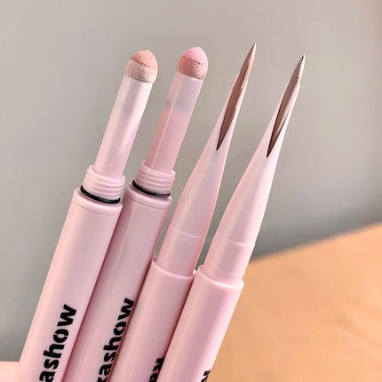 Meniscus Double-end Lying Silkworm Eyeliner Pencil Diamond Glitter Matte Eyeshadow Pen Brightening Cream Shadow Highligh Makeup