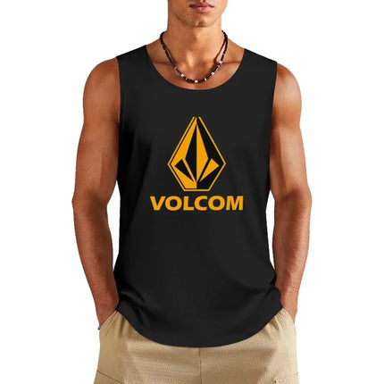 Men's Vest Fashion Gym T-Shirt Hawaii Beach Surfing Sleeveless Shirt Mesh Summer Casual Sports