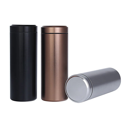 Slim Cigarette Aluminum Cigarette Box Sealed Waterproof Male And Female Portable Cylindrical Cigarette Case Cans 118mm*45mm