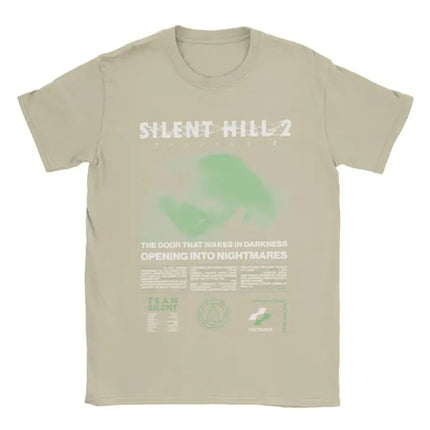 Men Silent Hill 2 T-Shirts Cotton Clothing Casual Short Sleeve Round Neck Tee Shirt Adult T-Shirts 72473