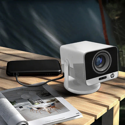 HP Projecto Allwinner H726 1080P FHD Android 14 Dual Wifi6 BT5.4 1920*1080P Home Cinema Beamer Outdoor Portable Projetor MC425