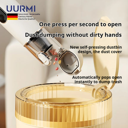 German UURMI 13Kpa Suction Power, 4 In 1 Wireless mini cordless Vacuum Cleaner Portable Handheld Car and Home Dust Collector