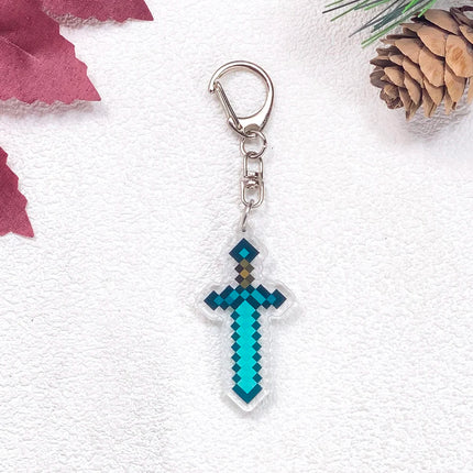 1/27Pcs Game Totem of Undying Car Keychain Accessories Acrylic Cute Charms Pendant For Bag Funny Key Holder Backpack Decoration