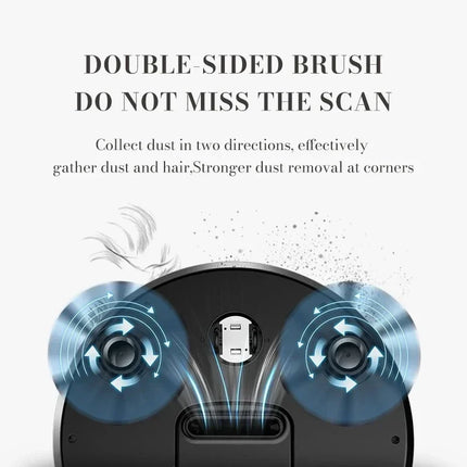 New 3-in-1Robot Vacuum Cleaner Wet And Dry Ultra-thin Cleaning Machine Automatic Smart Wireless Sweeping Mopping Home Applian
