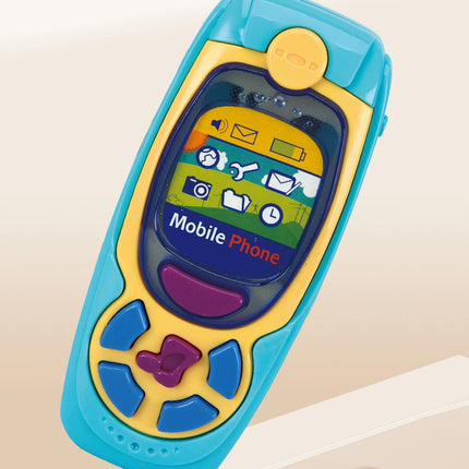 Music Mobile Phone Toy for Kids, Puzzle Early Education Electric Telephone with Lights and Music Gifts for Boys and Girls